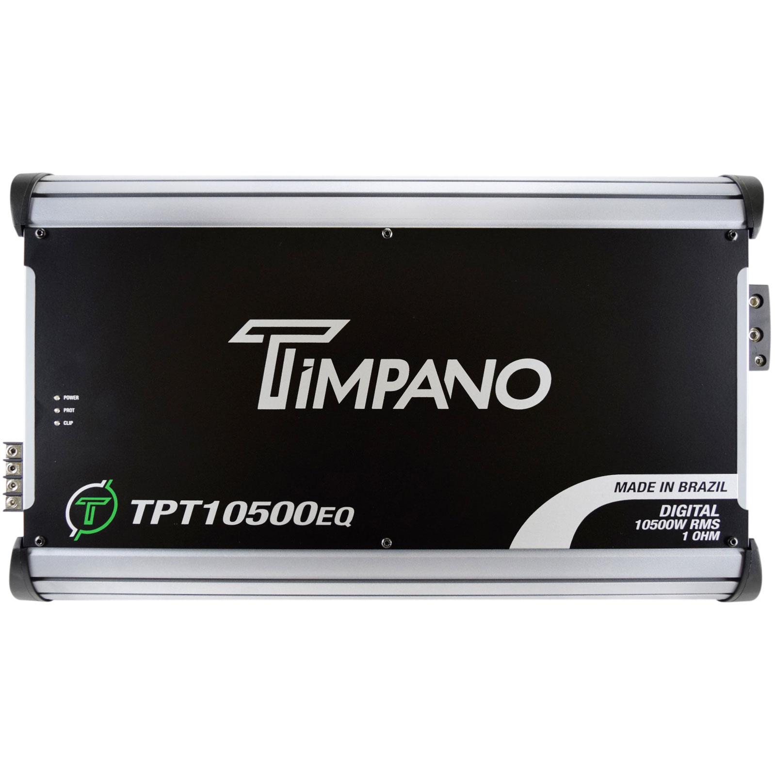 Timpano Audio TPT-10500EQ 1 Ohm 10,500 Watt Mono Car Audio